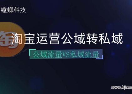 淘宝运营将公域流量转为私域流量之法！