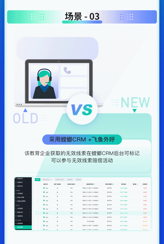 螳螂CRM客户管理系统+飞鱼外呼系统合作案例!线索接通率高达91%教育CRM系统-北京螳螂科技{官网}-CRM销售管理系统-免费CRM试用最新资讯 螳螂CRM客户管理系统+飞鱼外呼系统合作案例!线索接通率高达91%教育CRM系统-北京螳螂科技{官网}-CRM销售管理系统-免费CRM试用最新资讯
