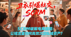 卫衣引爆社交，SCRM破解电商困局：公域流量如何高效沉淀私域资产？