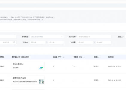 CRM营销管理系统-客户标签画像