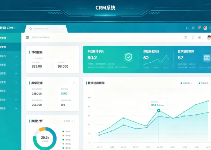 教育CRM_客户管理_数据清晰！