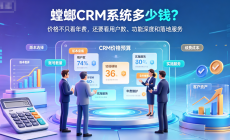 螳螂系统多少钱？螳螂CRM系统多少钱？比起价格，更值得关注的是它能帮你赚回多少钱