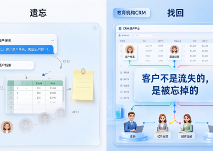 教育机构CRM-客户不是流失的，是被忘掉的
